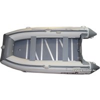 Моторно-килевая лодка Polar Bird PB-420E стеклокомпозит (серый)