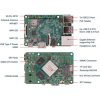 Одноплатный компьютер Radxa ROCK Pi 4 Model B 4GB