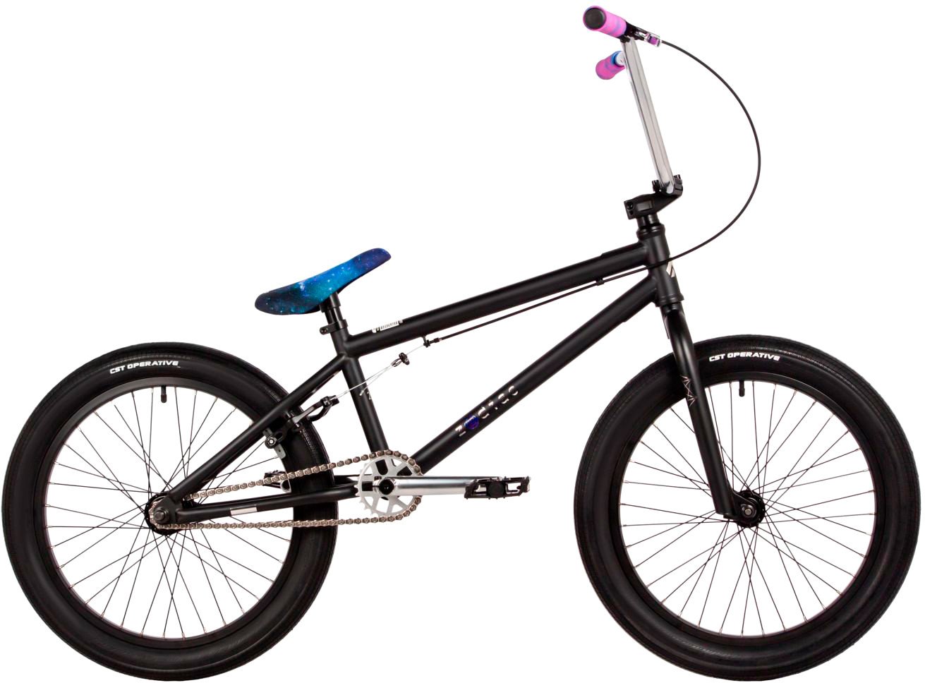 Велосипед Novatrack BMX Zodiac 2025 (черный)
