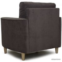 Интерьерное кресло Нижегородмебель Лора ТК 331 (ультра стоун серо-коричневый/бежевый)