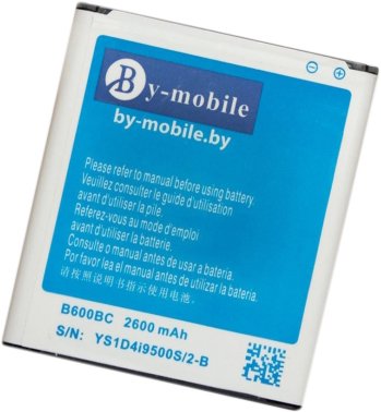 

Аккумулятор для телефона By-mobile совместим с Samsung B600BC