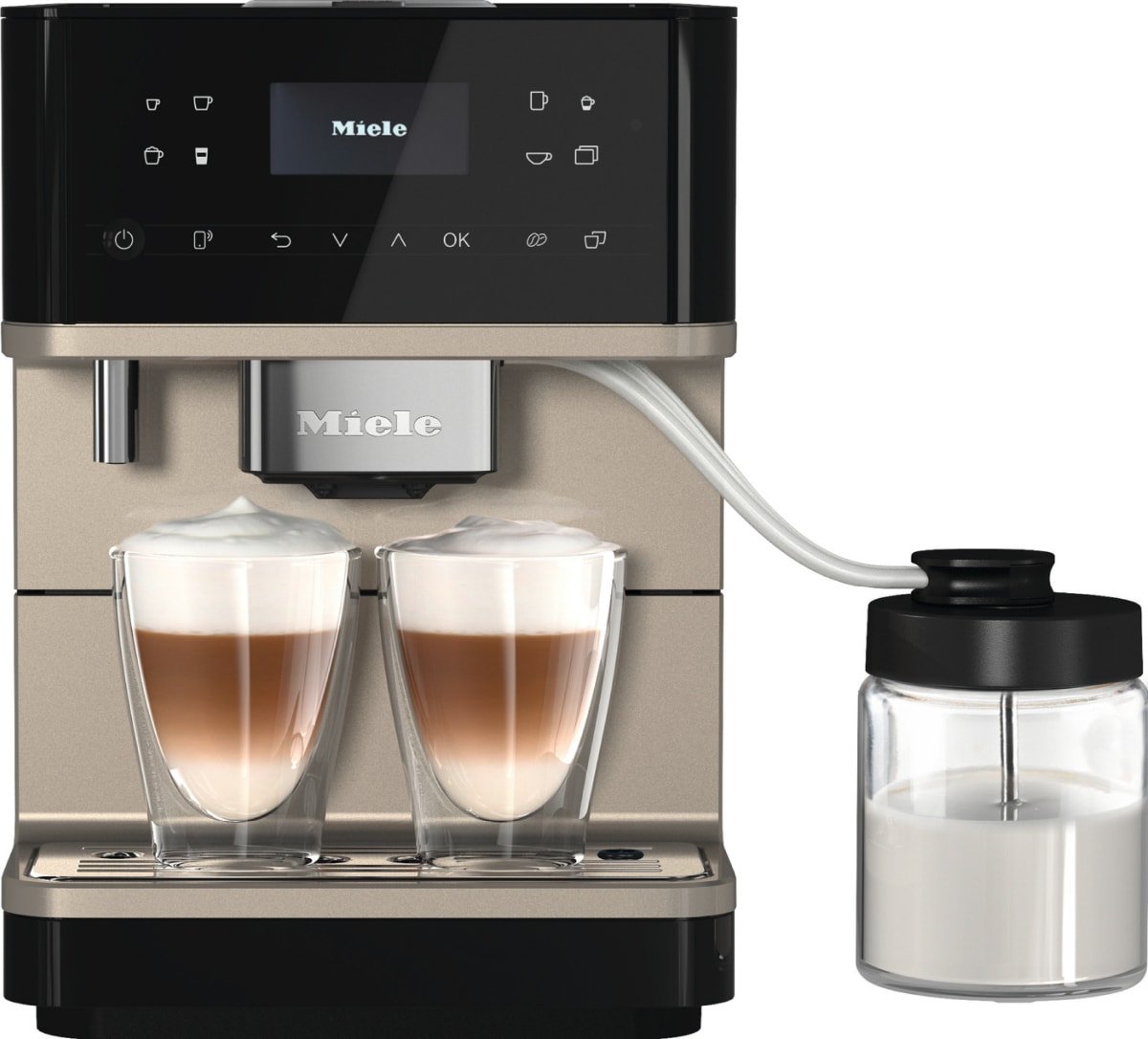 

Кофемашина Miele CM 6360 (черный металлик)