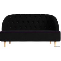 Диван Лига диванов Амиса 109843 (черный)