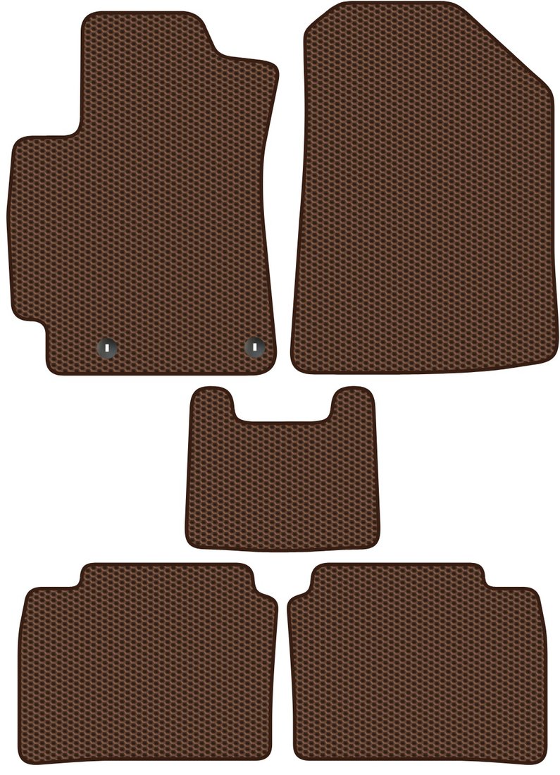 

Комплект ковриков для авто Alicosta Kia Cerato IV (седан) 2018 - Н.В. (коричневый, сота)