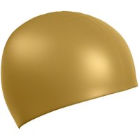 Шапочка для плавания Mad Wave Standart Cap Silicone (золото)