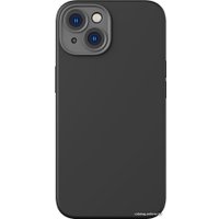 Чехол для телефона Baseus Liquid Silica Gel Magnetic Case для iPhone 14 Plus (черный)