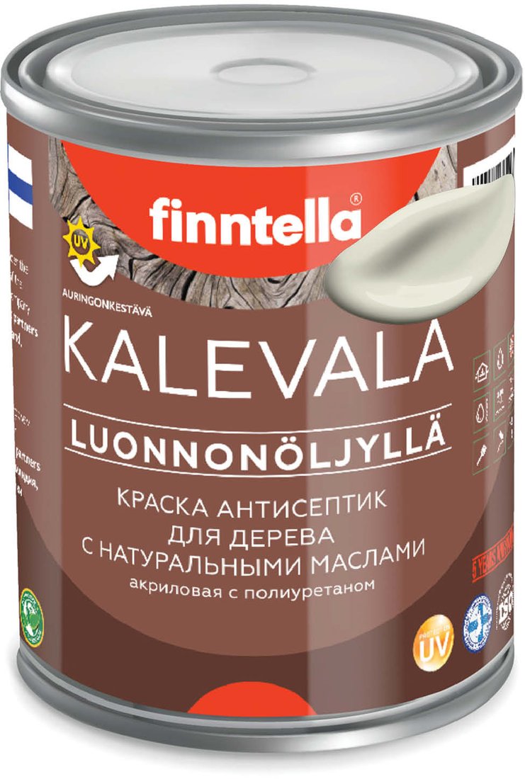 

Краска Finntella Kalevala Albiino F-13-1-1-FL123 0.9 л (желтый/серый)