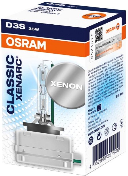 

Ксеноновая лампа Osram D3S Xenarc Classic 1шт [66340CLC]