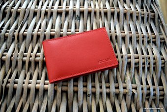 Визитница EZcase Mini С6 (красный)