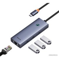 USB-хаб  Baseus Flite Series 4-Port USB-C Hub B0005280A813-00