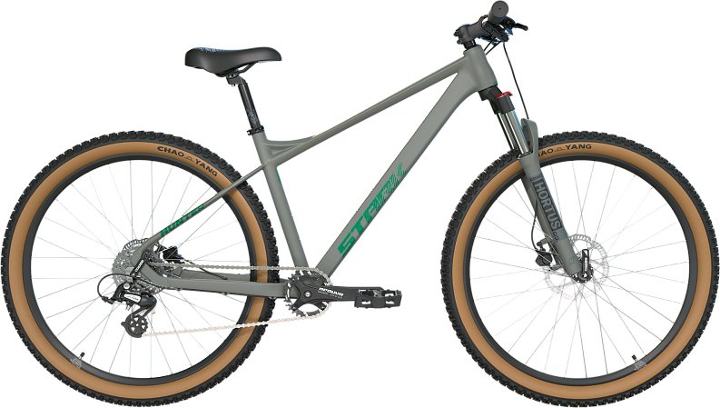 

Велосипед Stark Hunter 29.2 HD р.16 2025 HQ-0017826 (серый матовый/зеленый, разобранный)