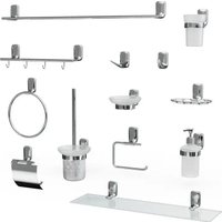 Держатель для полотенца Lemer Elegia с 4 крючками LEM-EL004