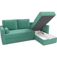 Угловой диван Mio Tesoro Кронус (Velutto 71, сван)