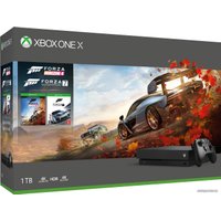 Игровая приставка Microsoft Xbox One X 1TB + Forza Horizon 4 + Forza Motorsport 7