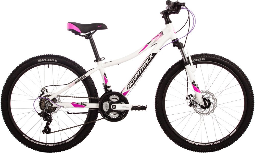 

Велосипед Novatrack Katrina 21 D 2024 24AHD.KATRINA.12WT4 (белый)