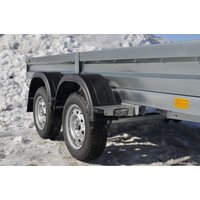 Двухосный прицеп AvtoS A35P2B тент 1200
