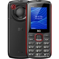 Кнопочный телефон BQ BQ-2452 Energy (черный/красный)