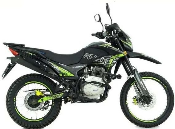 

Мотоцикл Rockot XR250 (черный/зеленый)