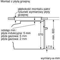 Электрический духовой шкаф Bosch HBA5577S0