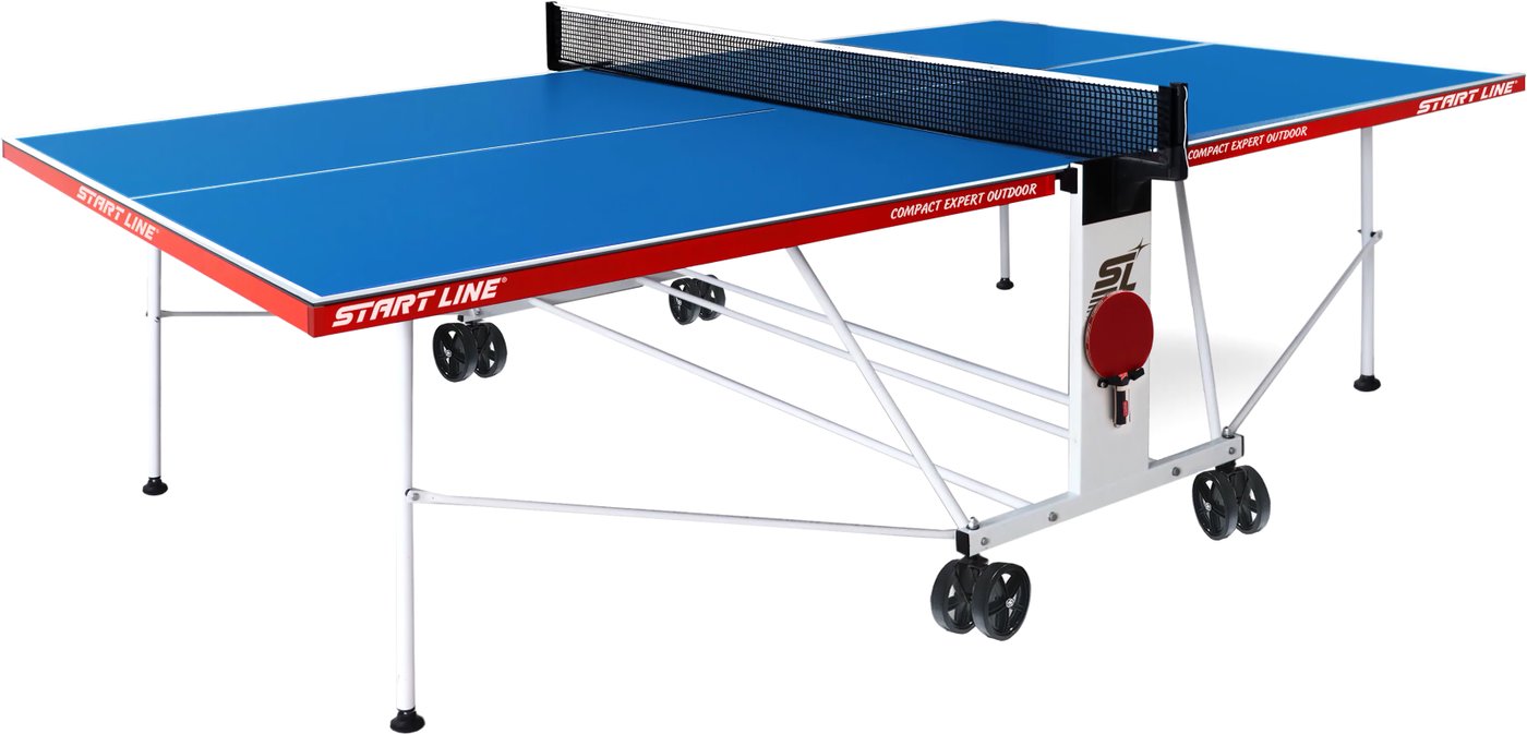 

Теннисный стол Start Line Compact Expert Outdoor (синий)