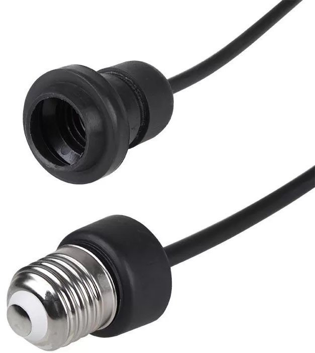 

Разветвитель для гирлянд Neon-Night Professional E27 с проводом 50 см 331-015 (черный)