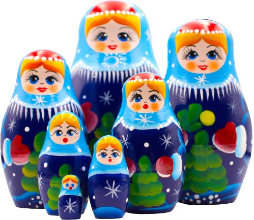 

Развивающая игра Брестская Фабрика Сувениров Снегурочка (набор 7 шт)