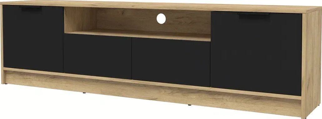 

Тумба Интерлиния ТВ Концепт КТ-ТВ4-50 Глосс (дуб золотой/черный)