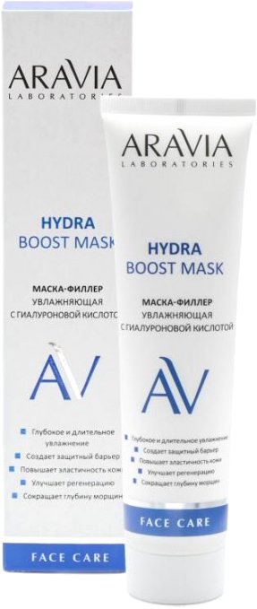

Aravia Маска для лица кремовая Laboratories увлажняющая с гиалуроновой кислотой (100 мл)