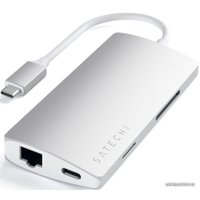 Док-станция Satechi Type-C Multi-Port Adapter 4K with Ethernet V2 ST-TCMA2S