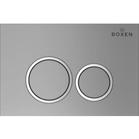 Унитаз подвесной Roxen Antares One Rimless 6 в 1 StounFix Dual Fresh 530326 (кнопка: матовая)