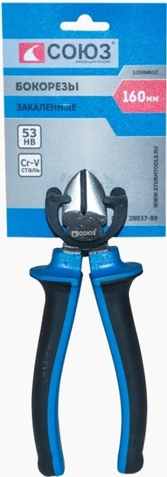 

Кусачки боковые (бокорезы) СОЮЗ 1200401С
