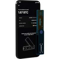 Аппаратный криптокошелек Ledger Nano X (темно-синий)