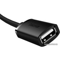 Кабель Baseus AirJoy Series USB Type-A 3.0 Extension Cable (1 м, черный)