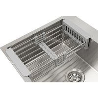 Кухонная мойка ARFEKA ECO AR мойка 600*500, коландер, дозатор SATIN DECOR MILLET GRAINS