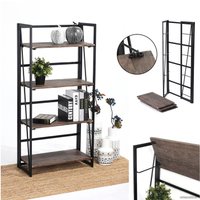Стеллаж Brabix Loft Sh-001 641228 (мореный дуб)