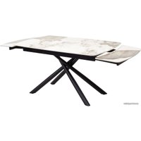 Кухонный стол M-City Rivoli 140 Gloss 614M04289 (Luxury Pandora Solid Ceramic/White)