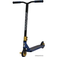 Трюковый самокат Explore Storm (черный/синий)