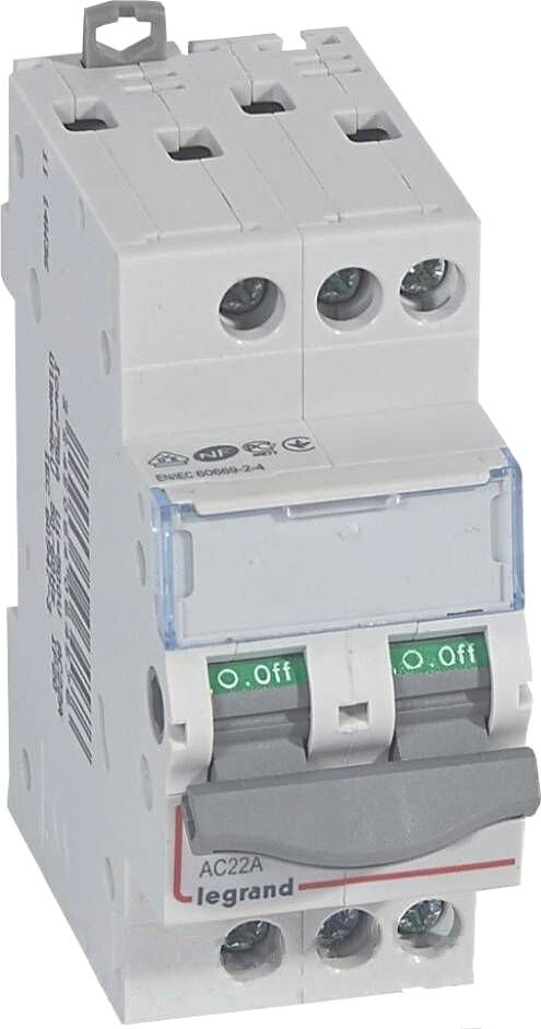 

Выключатель нагрузки Legrand DX3 3П 20A 406457