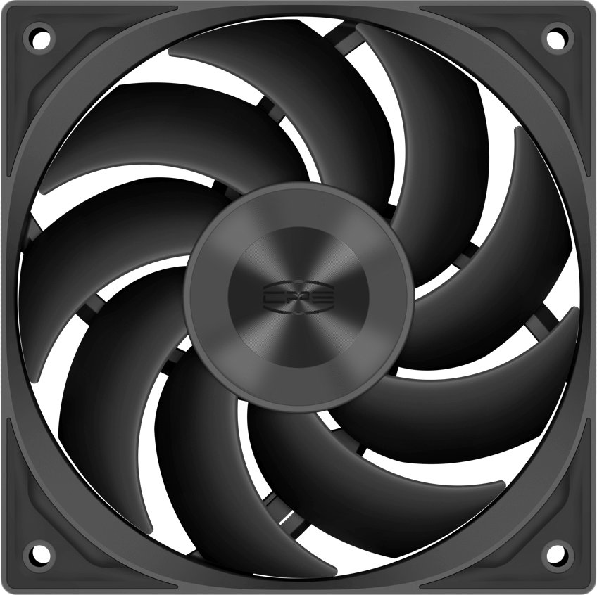 Вентилятор для корпуса PCCooler F5 R120 (черный)