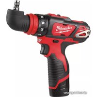 Дрель-шуруповерт Milwaukee M12 BDDXKIT-202C 4933447836 (с 2-мя АКБ, кейс)
