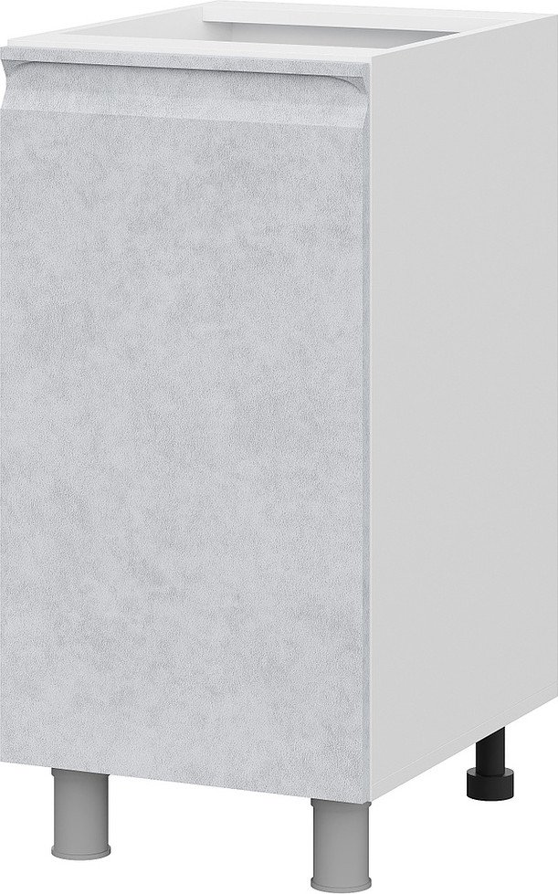 

Шкаф напольный SV-Мебель Вельвет С400 (бетон снежный)