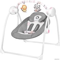 Качалка Lionelo Ruben (розовый/серый)