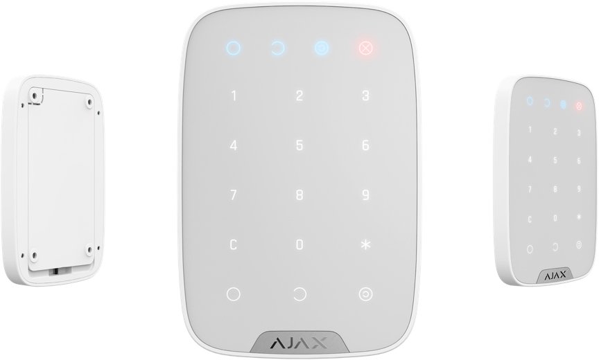 

Пульт ДУ Ajax KeyPad (белый)