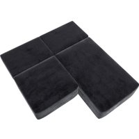 Угловой диван Лига диванов Лига-060 НПБ угол универсальный 129497 (велюр Tower 11 темно-серый)