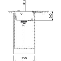 Кухонная мойка Franke Centro CNG 611-62 TL 114.0633.130 (белый)