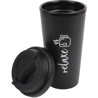 Стакан Darvish С крышкой SR-H-1664-2 (черный)