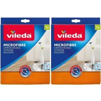 Салфетка хозяйственная Vileda Microfibre 168863 2 уп (оранжевый)