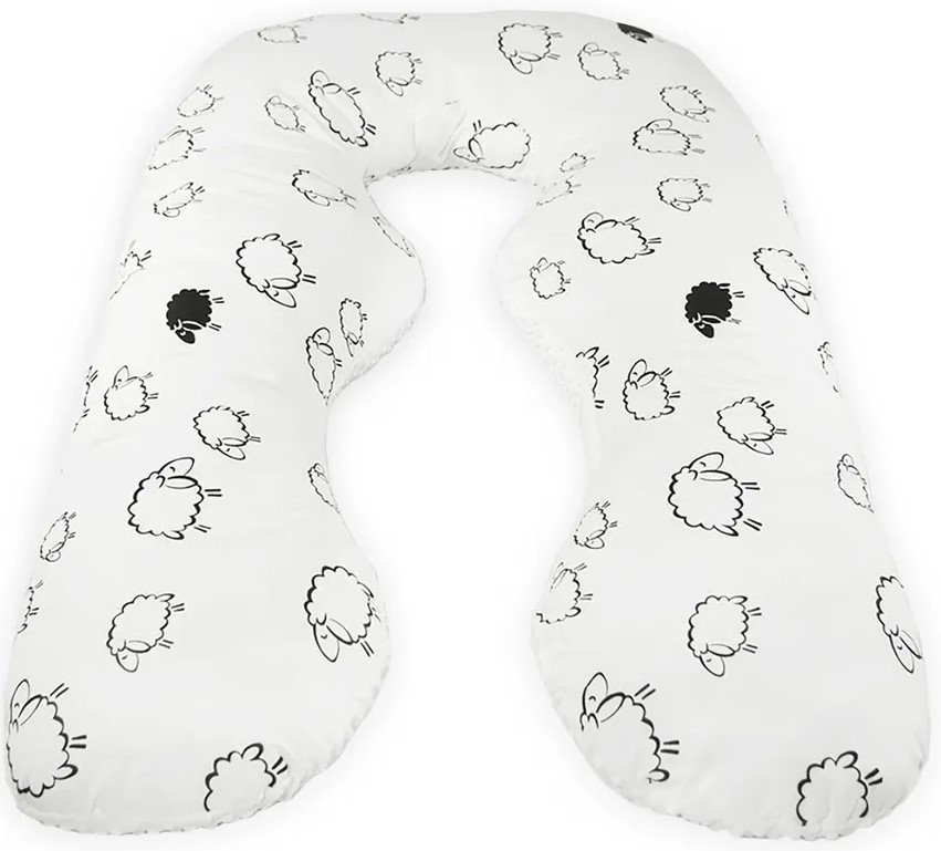 

Подушка для беременных Amarobaby Овечки AMARO-40A-O (белый)