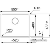 Кухонная мойка Franke MRG 110-52 125.0696.178 (серый)