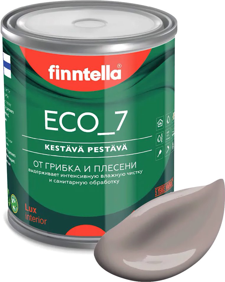 

Краска Finntella Eco 7 Kaakao F-09-2-1-FL075 0.9 л (светло-коричневый)